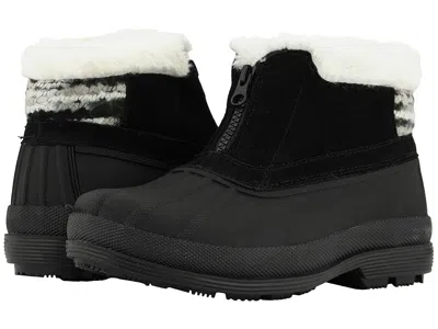 Propét Lumi Ankle Zip Women's Boots Black/white: 9.5 M (b)
