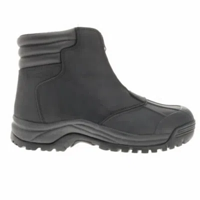 Propét Men's Blizzard Mid Zip Winter Boot In Black