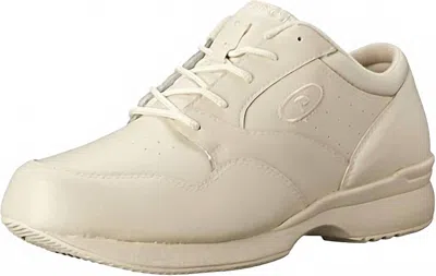 Propét Men's Life Walker Lace Sneakers In Sport White