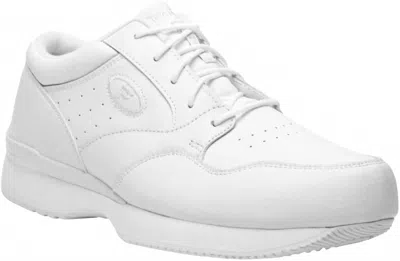 Propét Men's Life Walker Lace Xxw Sneakers In White In Multi