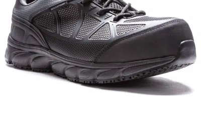 PROPÉT MEN'S SEELEY COMPOSITE TOE WORK SHOE IN DARK GREY/BLACK