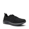 Propét Men's Tour Knit Shoes In Black In Black