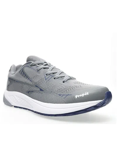 Propét One Lt Mens Trainers Ortholite Running Shoes In Gray