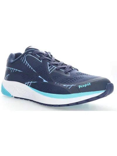 Propét One Lt Womens Mesh Lifestyle Athletic Shoes In Blue