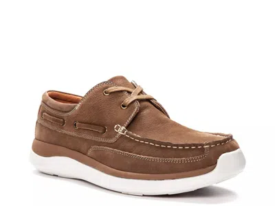 Propét Propet Pomeroy Boat Shoe In Brown