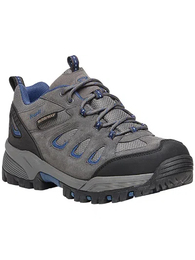 Propét Ridge Walker Low Mens Leather Waterproof Walking Shoes In Multi