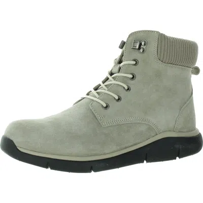 Propét Scarlet Womens Ankle Leather Combat & Lace-up Boots In Beige