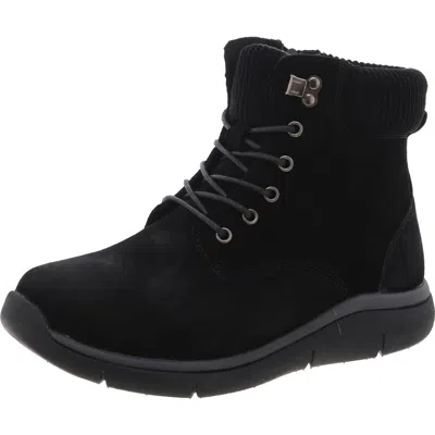 PROPÉT SCARLET WOMENS ANKLE LEATHER COMBAT & LACE-UP BOOTS