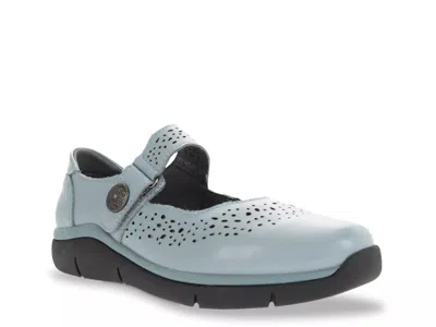 Propét Propet Selena Mary Jane Flat In Blue