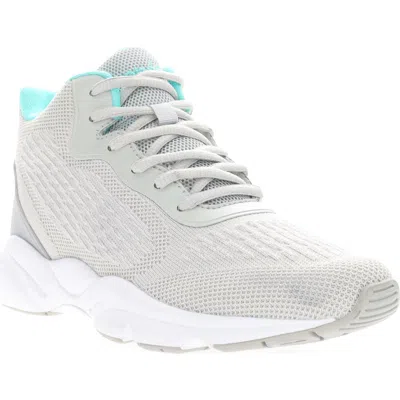Propét Stability Strive Mid Sneaker In Grey/mint
