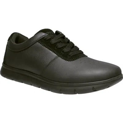 Propét Stella Lace-up Sneaker In Black