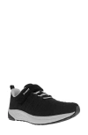 Propét Tour Knit Fx Sneaker In Black
