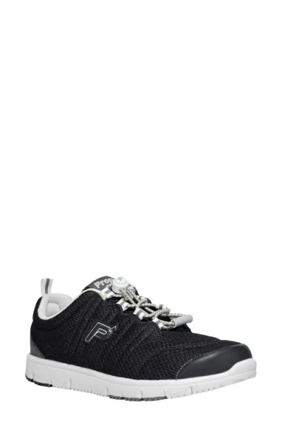 Propét Travel Walker Ii Running Shoe In Black