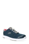 Propét Travel Walker Ii Running Shoe In Navy/melon
