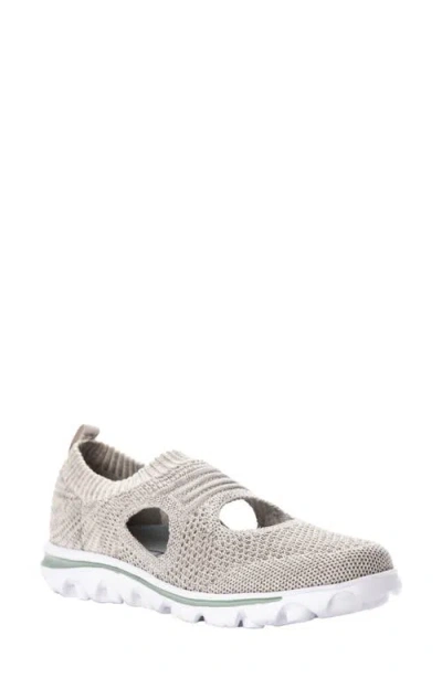 Propét Travelactiv Avid Slip-on Sneaker In Gray