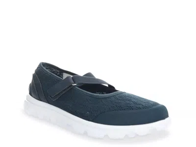Propét Propet Travelactiv Mary Jane Slipon In Blue