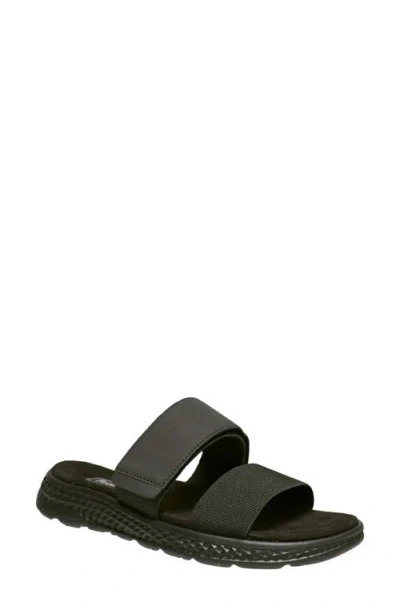 Propét Travelactive Allegra Slide Sandal In Black