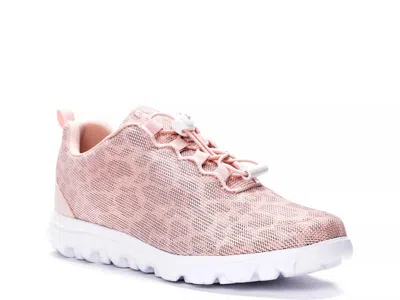 Propét Propet Travelactive Safari Sneaker In Pink