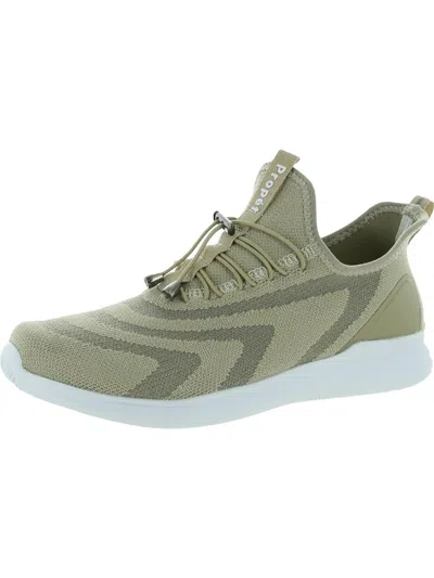 Propét Travelbound Aspect Womens Running Fitness Athletic Shoes In Beige