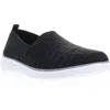 Propét Travelfit Slip-on Sneaker In Black/charcoal