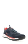 Propét Visper Sneaker In Navy/melon