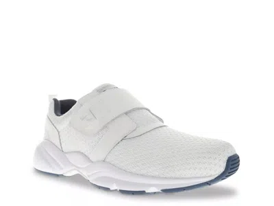 Propét Propet Wide Width Stability X Strap Walking Shoe In White