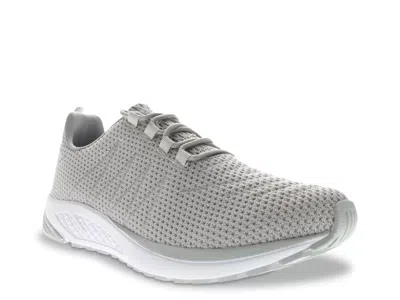 Propét Propet Wide Width Tour Knit Sneaker In Gray