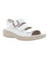 Propét Breezy Walker Sandal In White Onyx