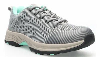 Propét Women's Cora Shoe In Grey Mint In Gray