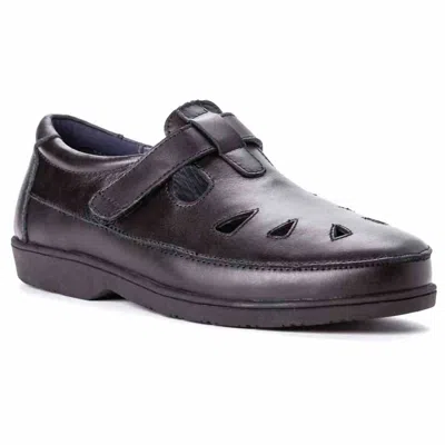 Propét Women's Lady Bug Walking Shoes In Black In Brown