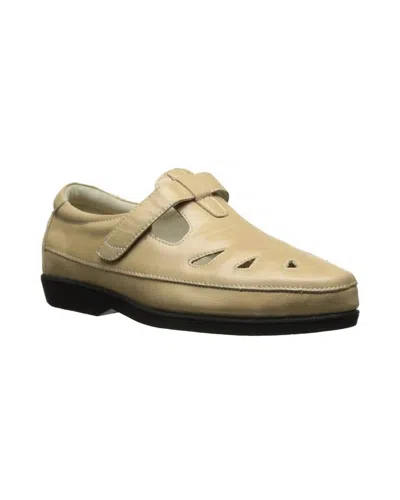 Propét Women's Ladybug T-strap Walking Shoe In Oyster In Brown
