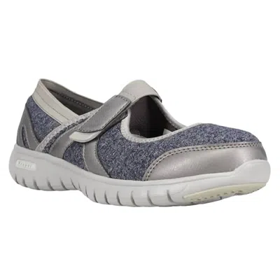 Propét Women's Leone Casual Shoes In Blue Silver