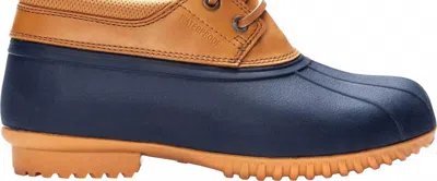 Propét Women's Lone Boot In Navy/brown In Blue