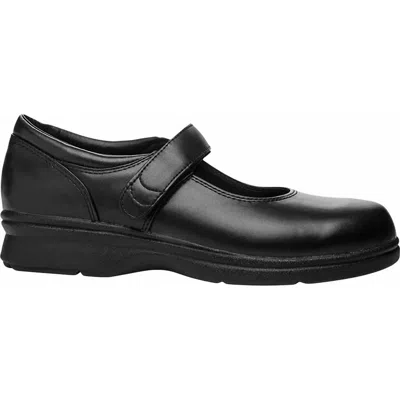 Propét Women's Mary Jane Walking Shoes In Black In Animal Print