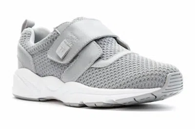 PROPÉT WOMEN'S STABILITY X STRAP SHOE IN LIGHT GREY