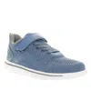 Propét Travelactiv Axial Fx Sneaker In Denim,gray