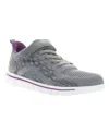 Propét Travelactiv Axial Fx Sneaker In Gray,purple