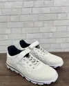 Propét Women's Travelactiv Axial Sneakers In White & Navy In Multi