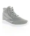 Propét Women's Travelbound Hi Lace And Zip Sneakers In Gray