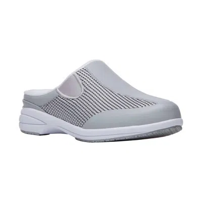 Propét Women's Washable Walker Slide In Silver Mesh In Gray