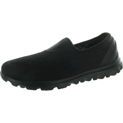 Propét Womens Stretch Man Made Running & Training Shoes In Black