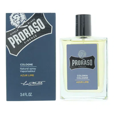 Proraso Men's Azur Lime Edc Spray 3.4 oz Fragrances 8004395007714