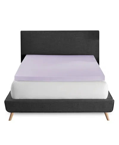 PROSLEEP 3" LAVENDER INFUSED MEMORY FOAM MATTRESS TOPPER, CALIFORNIA KING