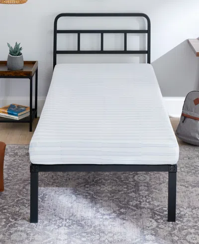 Prosleep 6" Firm Comfort Dual Layered Gel Memory Foam Mattress In A Box In Transparent