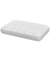 Prosleep Beautifully Cool Supreme Cooling Comfort Gusseted Memory Foam Pillow, Standard/queen, Exclusively At In Silver Dot