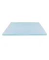 Prosleep Gel-infused 3" Memory Foam Mattress Topper, Twin Xl In Blue