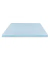 Prosleep Gel-infused 3" Memory Foam Mattress Topper, Twin Xl In Blue