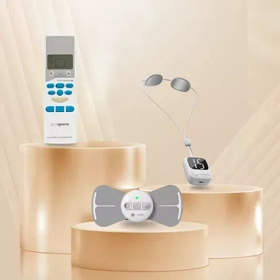 Prospera Portable Body Pain Relief Massager In White