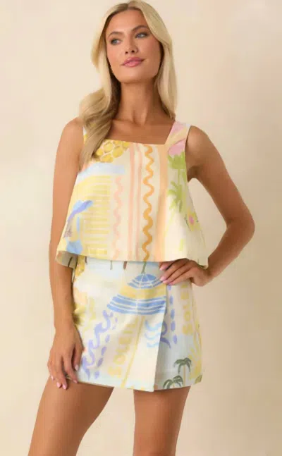Prosperina Lola Top In Yellow