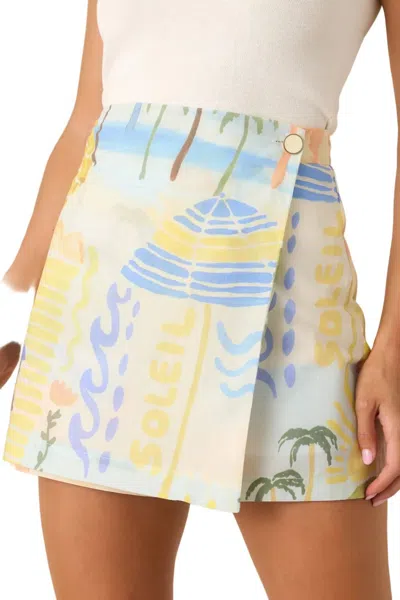 Prosperina Peyton Skort In Yellow
